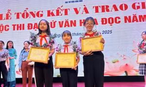 9 học sinh Lâm Đồng đoạt giải Cuộc thi Đại sứ Văn hóa đọc toàn quốc 2025.