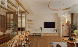 Cải tạo căn hộ 100m2 với chi phí 400 triệu đồng