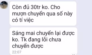 Điều tra vụ lãnh đạo sở tại Cà Mau bị kẻ xấu hack Zalo nhắn tin mượn tiền