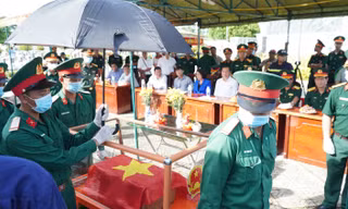 Bắt đầu hành trình tìm lại tên các liệt sĩ ở cực Nam Tổ quốc