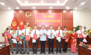 Cà Mau kiện toàn đội ngũ cán bộ chủ chốt