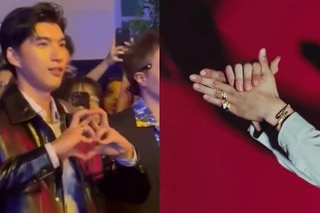 Bàn tay "độc lạ" của HIEUTHUHAI gây chú ý, được so sánh với Naruto - Gojo