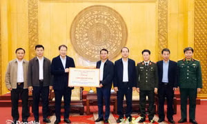 Tỉnh Đồng Nai hỗ trợ tỉnh Ninh Bình và Thanh Hóa khắc phục hậu quả thiên tai
