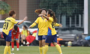 Lượt 4 giải nữ vô địch U19 Quốc gia: TP.HCM đại thắng Than KSVN