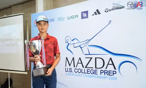 Golfer 13 tuổi Đỗ Đức Khang thắng giải trẻ Thái Lan