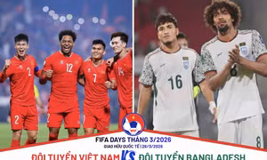 Tuyển Việt Nam đấu 'quân xanh' Bangladesh, chạy đà cho đại chiến Malaysia tại vòng loại Asian Cup 2027