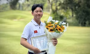 Nguyễn Anh Minh tiếc nuối vì vắng mặt tại Giải Vô địch Nghiệp dư châu Á - Thái Bình Dương