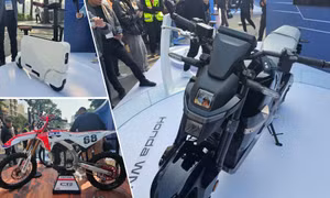 Loạt xe máy điện tương lai của Honda xuất hiện tại Hà Nội