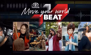 Toyota hợp tác với nhiều nghệ sĩ Châu Á trong dự án 'Move Your World Beat'