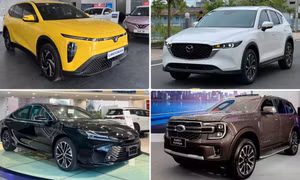Điểm mặt các mẫu ô tô bán chạy nhất theo phân khúc năm 2025
