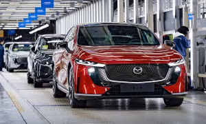 Changan là đối tác liên doanh của Mazda tại Trung Quốc, cùng nhau ra mắt mẫu xe điện Mazda 6e. Ảnh: Gasgoo