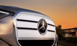 Hình ảnh đầu tiên của Mercedes-Benz GLC bản thuần điện