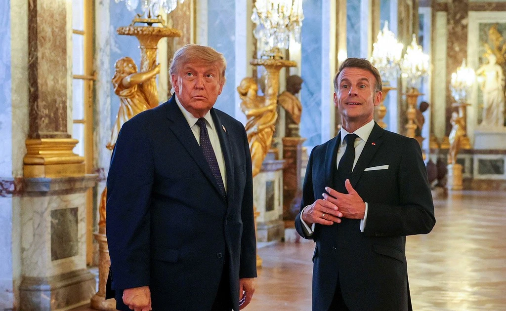 Dụng ý của Pháp khi mở tiệc linh đình đón Tổng thống Mỹ Trump trong lâu đài nguy nga