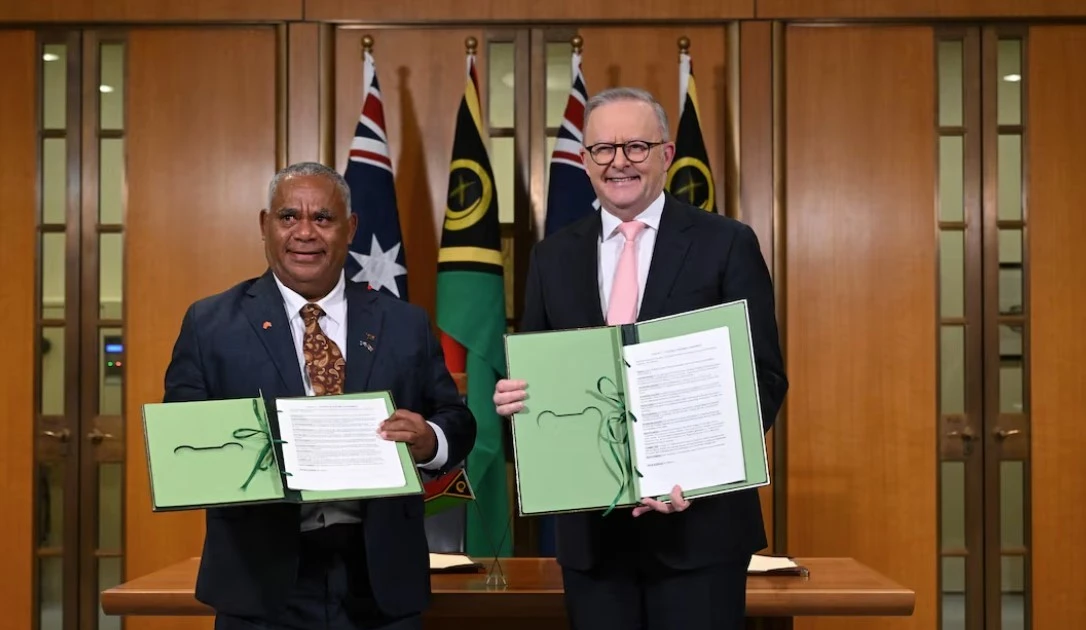 Úc ký thỏa thuận với Vanuatu, ngăn nước ngoài lập căn cứ quân sự