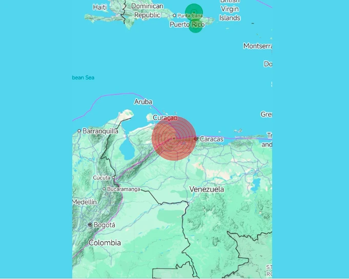 Venezuela rung chuyển vì động đất mạnh, nguy cơ xuất hiện sóng thần