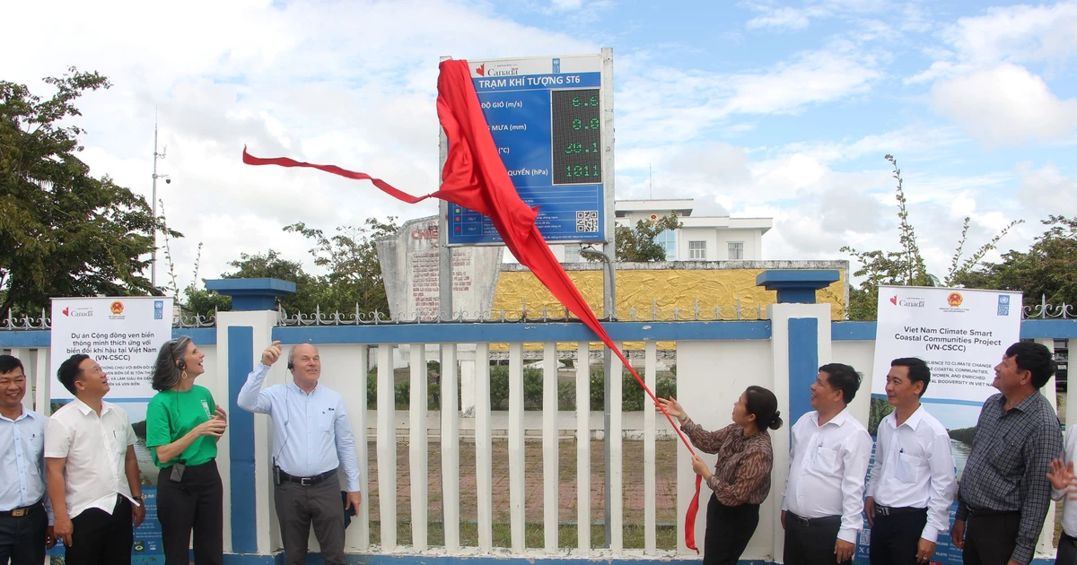 Khai trương hệ thống cảnh báo sớm HMEWS: Cần Thơ nâng cấp lá chắn khí hậu