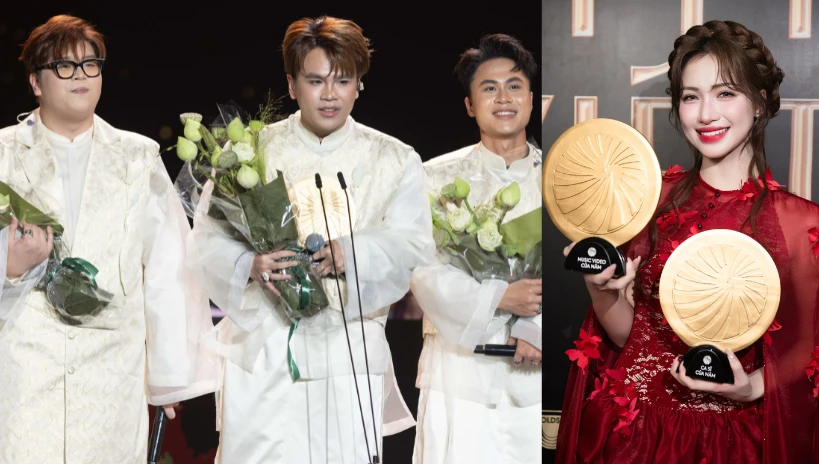 Sau một năm hoạt động hết năng suất, DTAP và Hòa Minzy được vinh danh với những đóng góp ấn tượng cho nhạc Việt