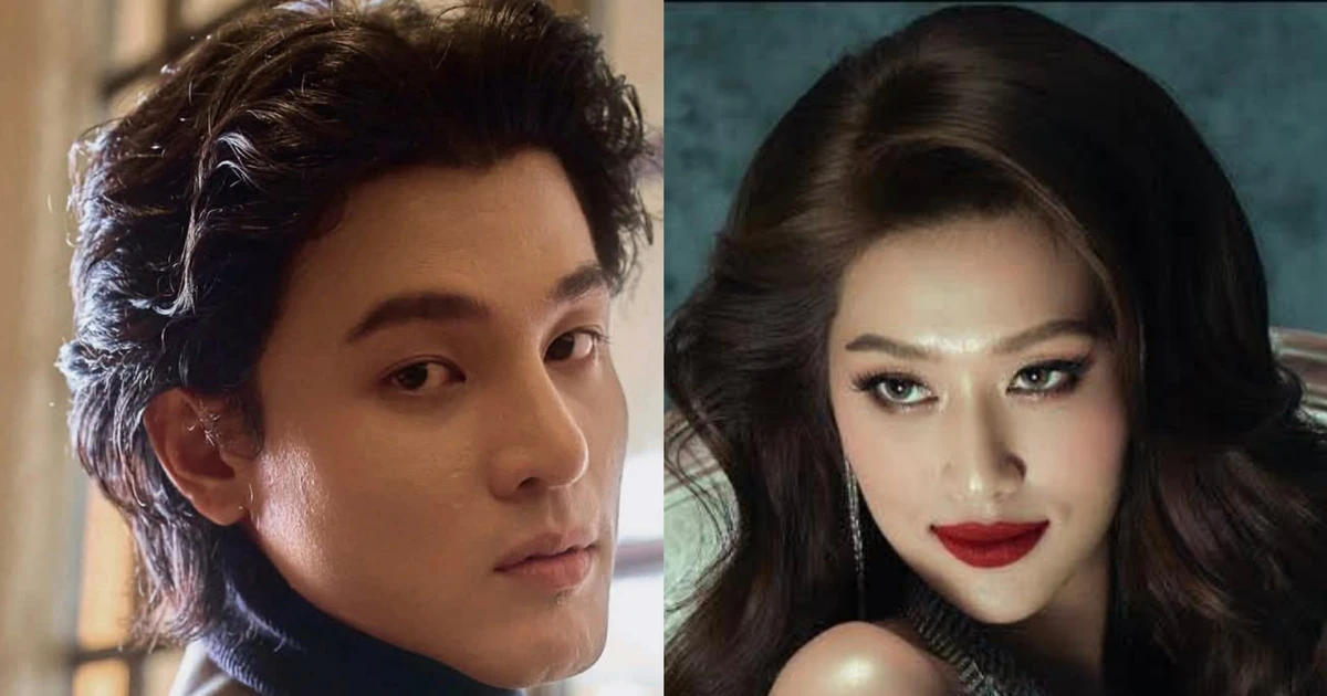 Sự thật đằng sau bức ảnh Hoa hậu Đoàn Thiên Ân 'suýt' trao nụ hôn cho một 'mỹ nam' ngày cận Tết