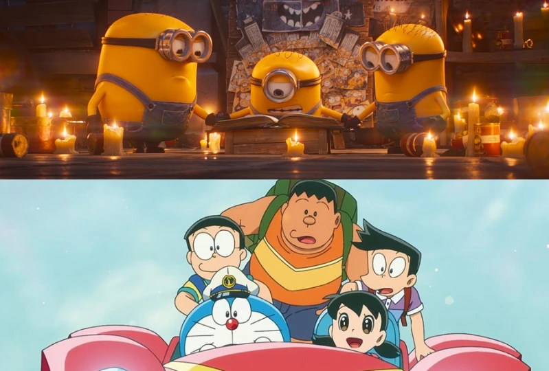 'Minions và Quái vật' tung trailer tri ân lịch sử điện ảnh, 'Doraemon: Nobita và lâu đài dưới đáy biển' trở lại rạp Việt