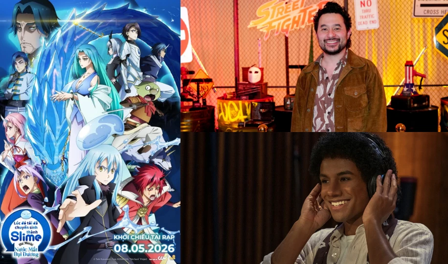Anime đình đám về Slime chính thức tái xuất màn ảnh rộng, 'Nam thần' Noah Centineo lột xác với tạo hình võ sĩ đường phố