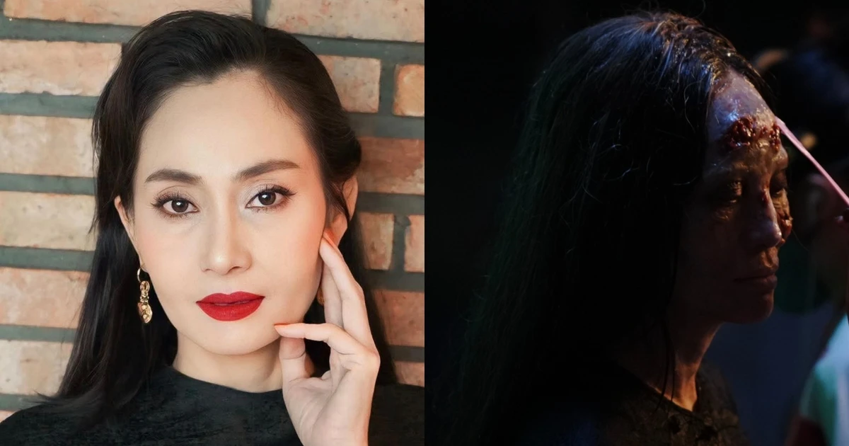 NSƯT Hạnh Thúy 'gây sốc' khi trở lại màn ảnh rộng với tạo hình rùng rợn
