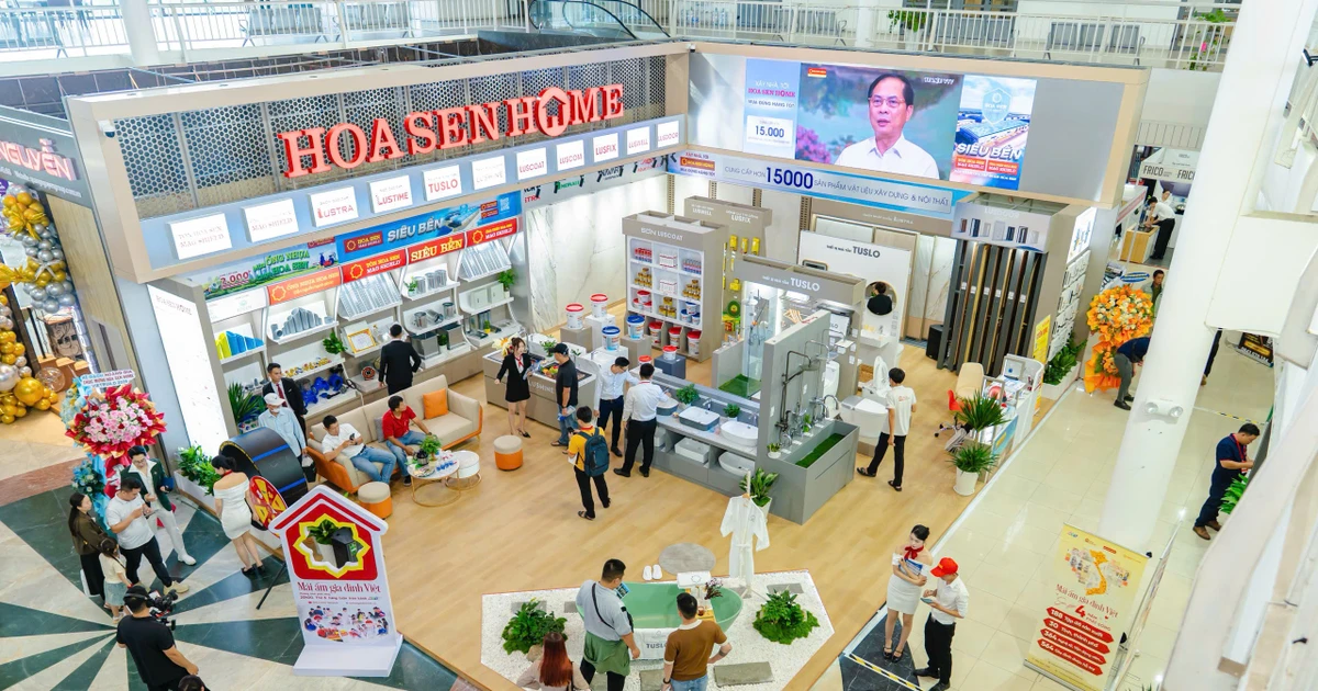 Hoa Sen Home giới thiệu giải pháp tối ưu hành trình xây nhà tại Vietbuild Đà Nẵng 2026