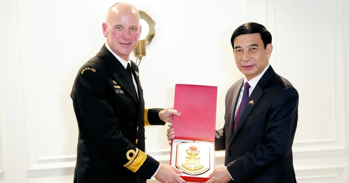 Lãnh đạo Quân đội New Zealand cảm ơn Đại tướng Phan Văn Giang