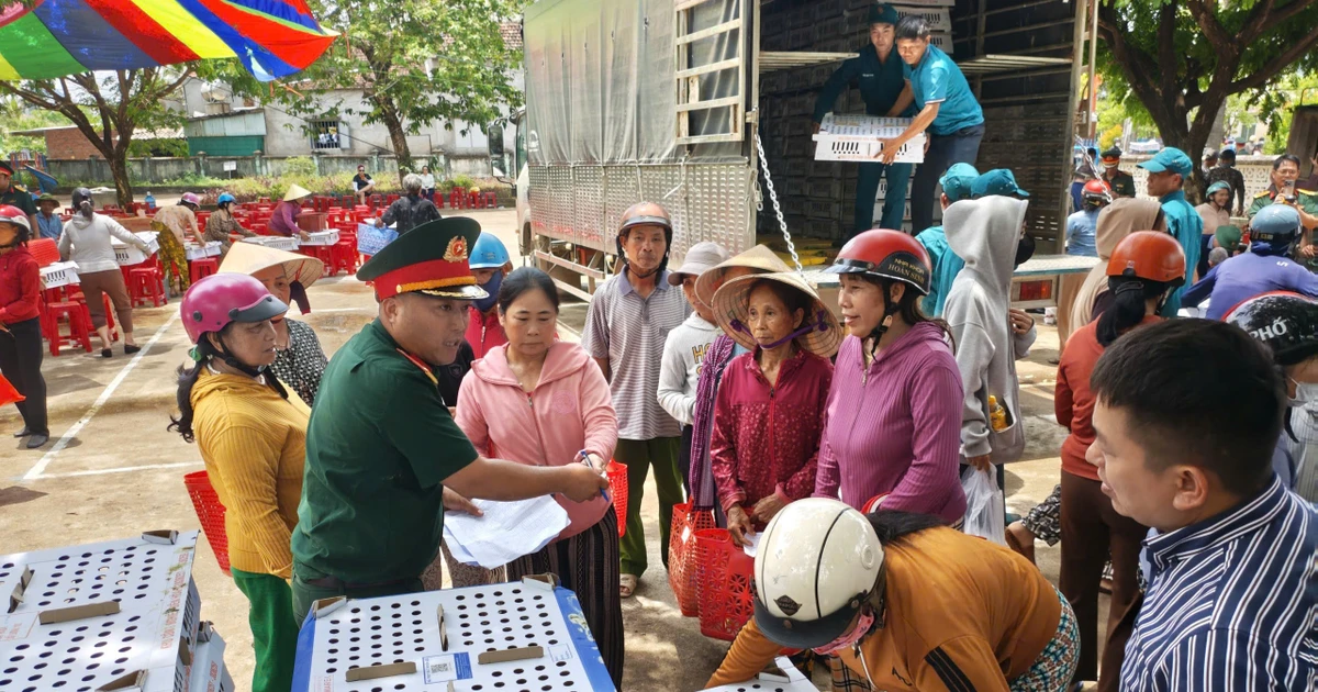 Tiếp sức người dân vùng lũ gây dựng sinh kế