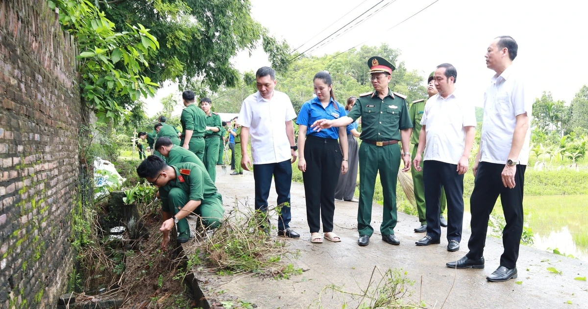 Tuổi trẻ Học viện Quân y phát huy tinh thần tình nguyện trên 'quê hương thứ hai'