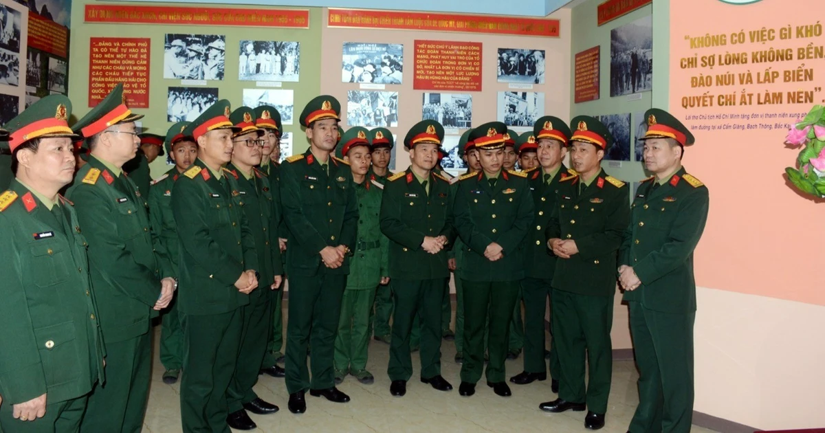 Thanh niên Quân đội nguyện tiếp bước cha anh, tự tin vững bước vào kỷ nguyên mới