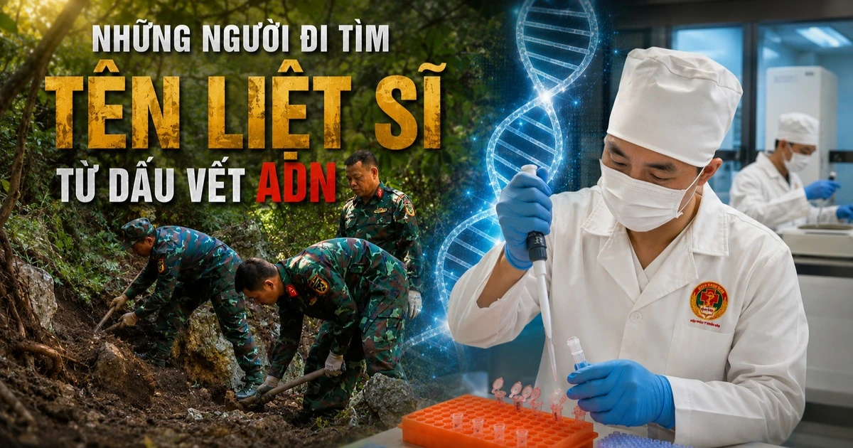 Những người đi tìm tên liệt sĩ từ dấu vết ADN