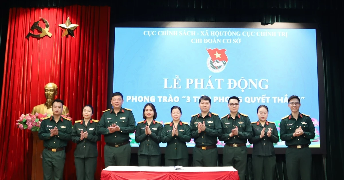 Tuổi trẻ Cục Chính sách - Xã hội thi đua ‘3 Tiên phong quyết thắng’