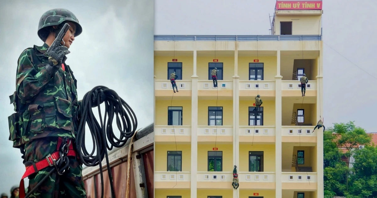 ‘Bông hồng thép’ đặc công và cú đổ treo thần tốc