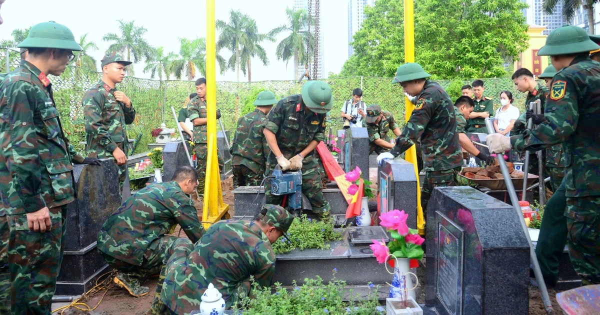 Bắt đầu hành trình tìm lại tên cho 469 liệt sĩ tại Nghĩa trang Mai Dịch