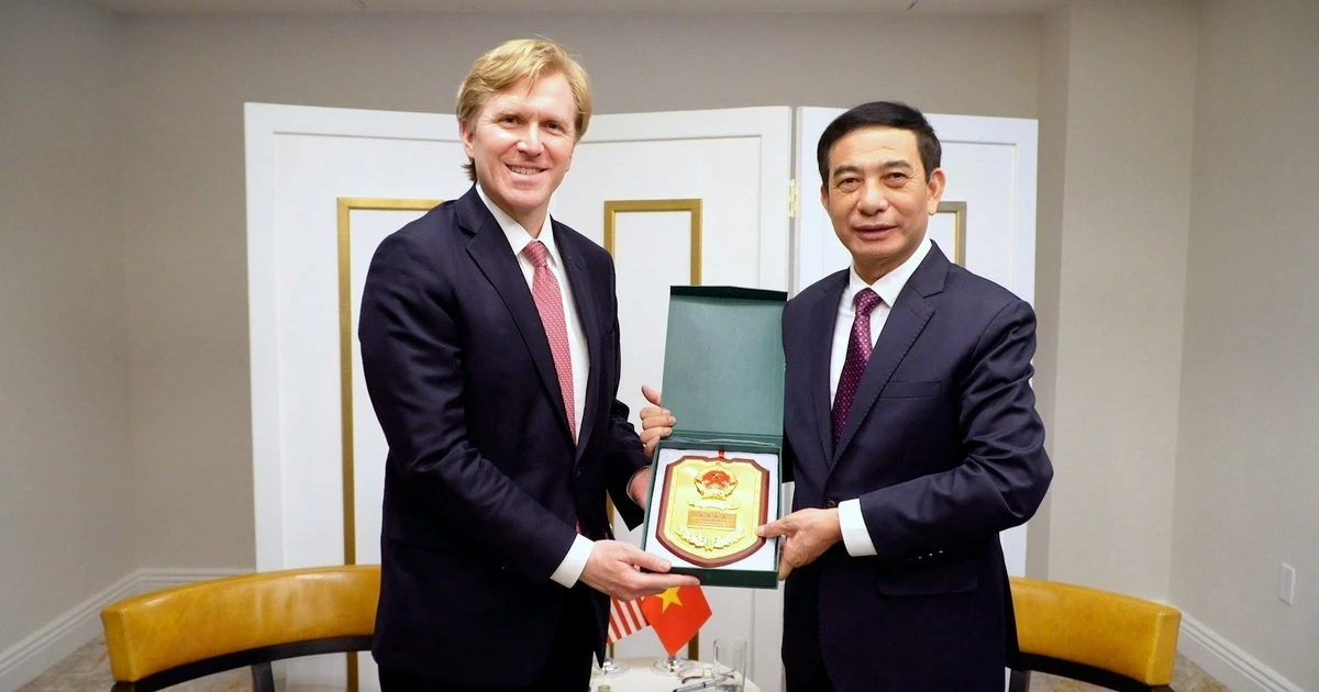 Lãnh đạo Bộ Quốc phòng Việt Nam và Bộ Chiến tranh Mỹ gặp gỡ tại Washington