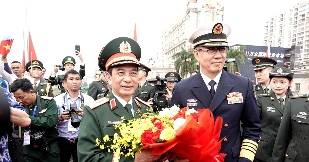 Bộ trưởng Quốc phòng Việt Nam - Trung Quốc tham dự nhiều hoạt động tại Quảng Ninh