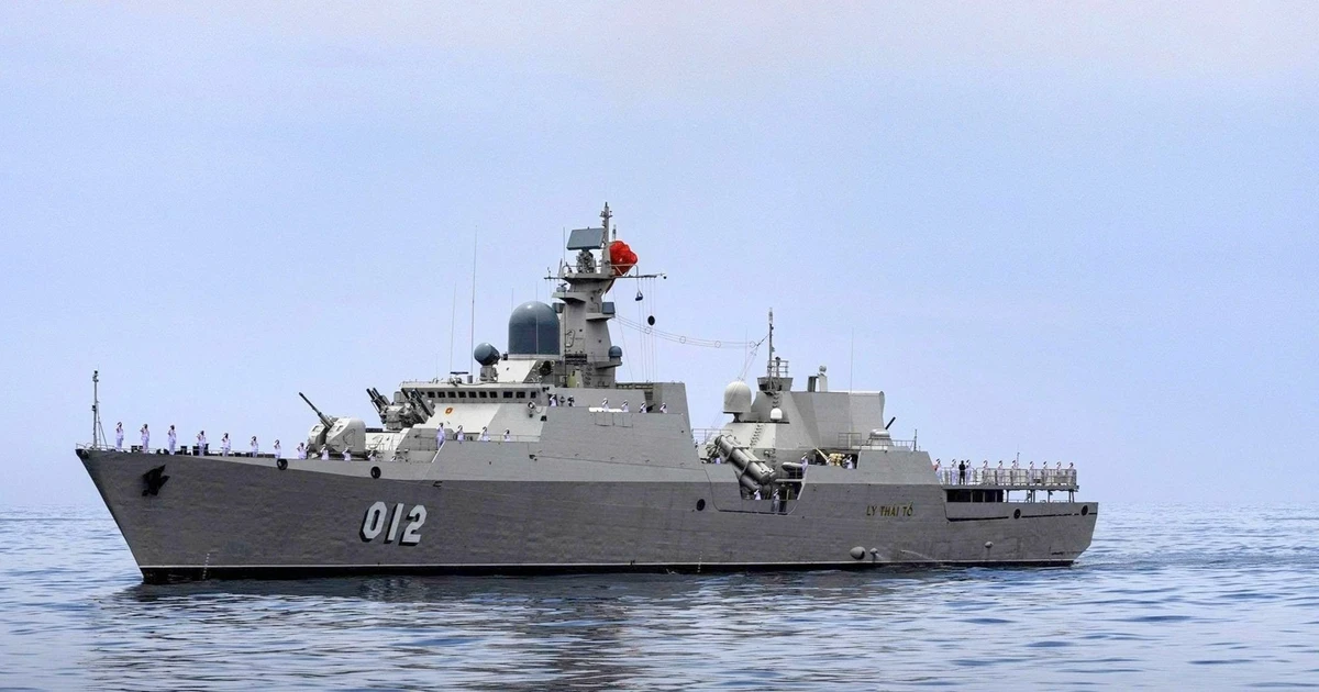 Hai chiến hạm Việt Nam sẽ huấn luyện liên hợp cùng tàu Hải quân Trung Quốc trên Vịnh Bắc Bộ