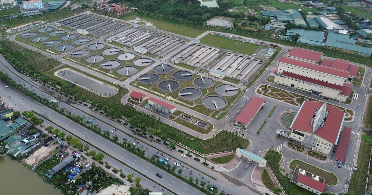 Những công nghệ thi công hiện đại được áp dụng tại nhà máy xử lý nước thải lớn nhất miền Bắc mới khánh thành