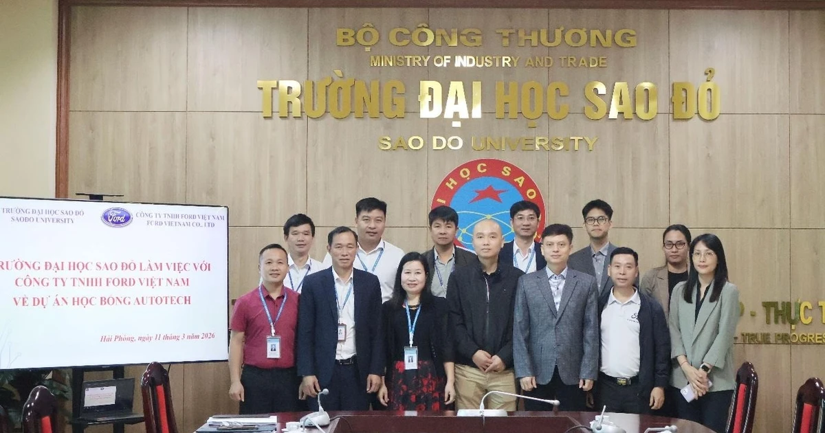 Hợp tác doanh nghiệp – nâng cao chất lượng đào tạo ngành Công nghệ kỹ thuật ô tô tại Trường Đại học Sao Đỏ