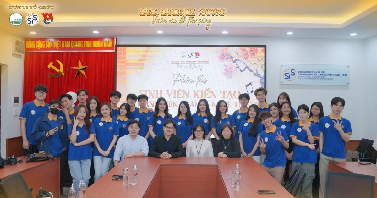 Cuộc thi SIS SHINE 2026: Sân chơi tôn vinh bản lĩnh trí tuệ và vẻ đẹp sinh viên Trường Khoa học liên ngành và Nghệ thuật