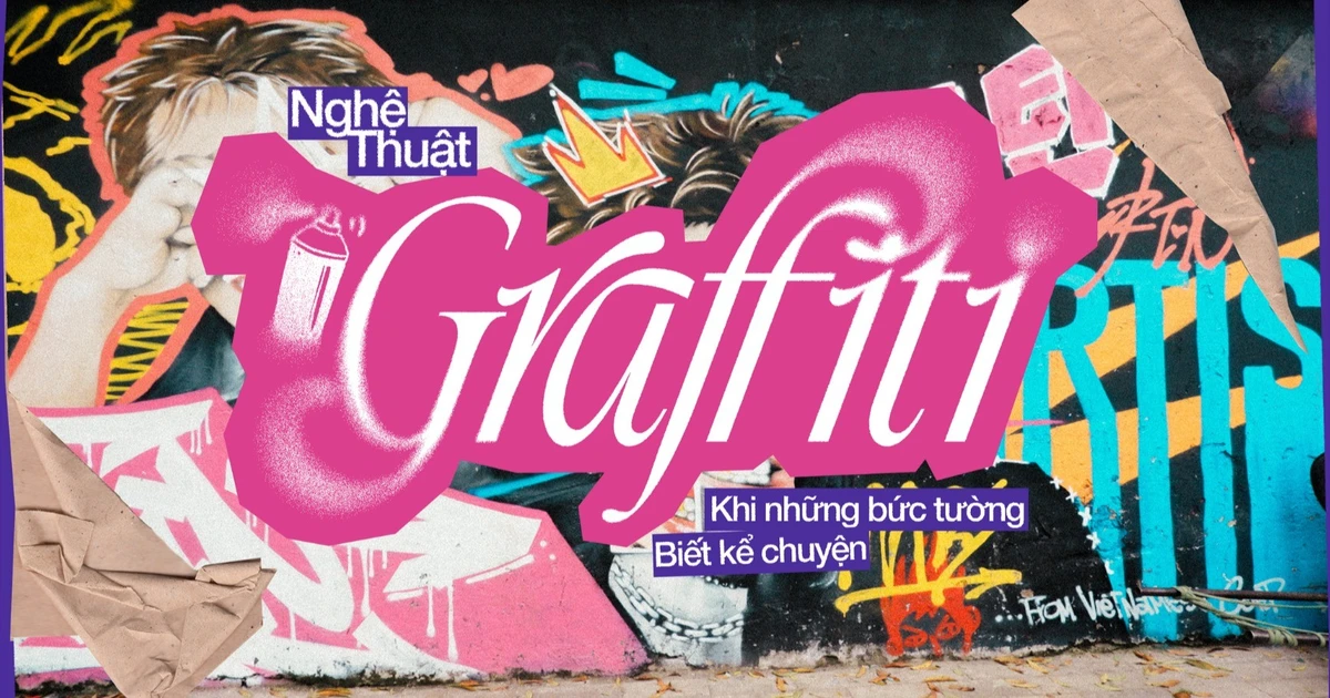 Graffiti tại Việt Nam: Khi những bức tường cũ trở thành không gian kể chuyện của nghệ thuật đường phố