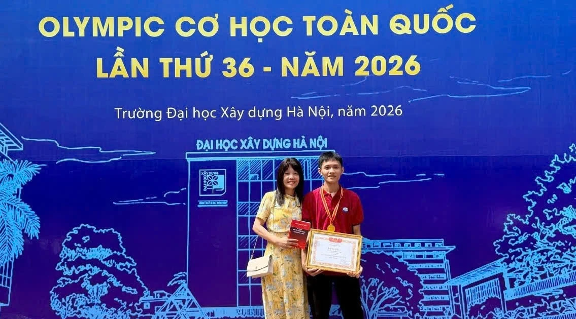 Nguyễn Quốc Trường - Hành trình vượt giới hạn bản thân đến hai lần giành Huy chương Vàng Olympic Cơ học toàn quốc