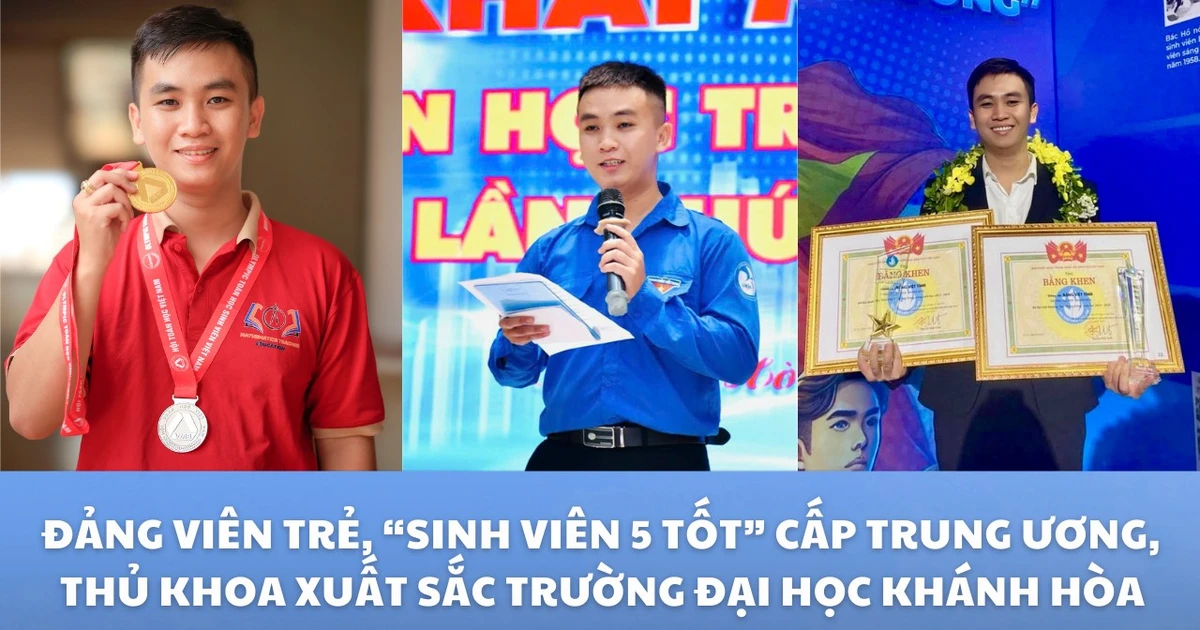 Đặng Việt Tỉnh: Đảng viên trẻ, 'Sinh viên 5 tốt' cấp trung ương, thủ khoa xuất sắc Trường Đại học Khánh Hòa