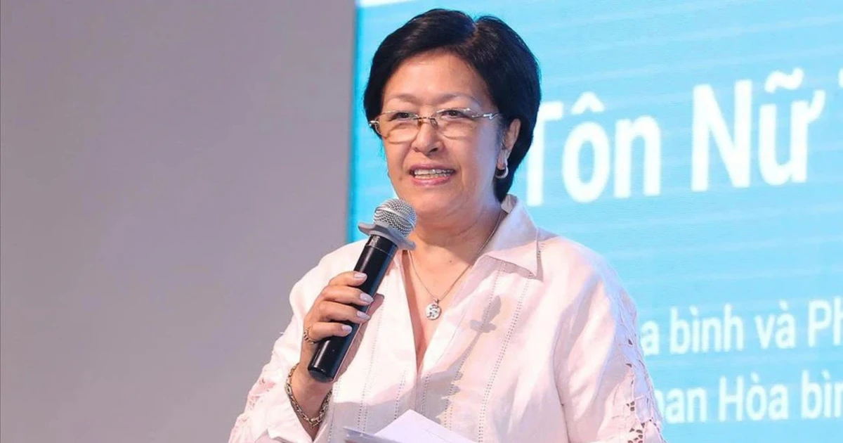 Nhìn từ các xung đột toàn cầu, nhà ngoại giao Tôn Nữ Thị Ninh nhắn gửi thế hệ trẻ Việt Nam