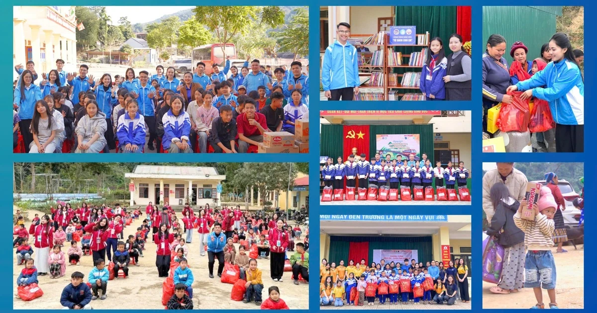 Sinh viên Trường Đại học Vinh lan tỏa yêu thương qua Chiến dịch 'Mùa đông ấm 2025 - Xuân tình nguyện 2026'