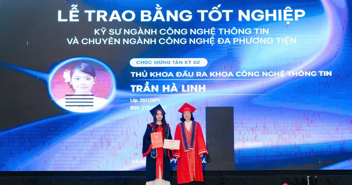 Nữ sinh Trường Đại học Kiến trúc Hà Nội: Từ Olympic Toán đến thủ khoa Công nghệ thông tin