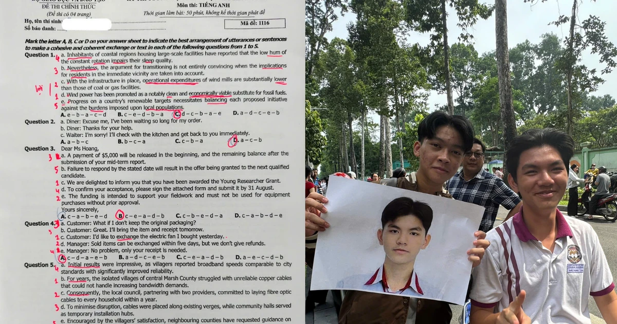 Đề thi Tiếng Anh tốt nghiệp THPT 2026: Muốn đạt 8+, sĩ tử khó “học mẹo”