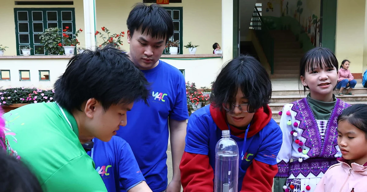 Y4C đến Bảo Thắng: Ngày khởi đầu từ lớp học, ánh sáng và sự sẻ chia