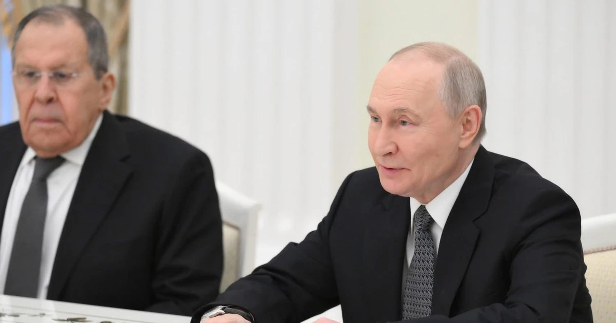 Đặc phái viên của Tổng Bí thư Tô Lâm hội kiến Tổng thống Nga Vladimir Putin