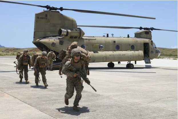 Máy bay quân sự Mỹ gặp nạn khi huấn luyện khẩn cấp ở Philippines